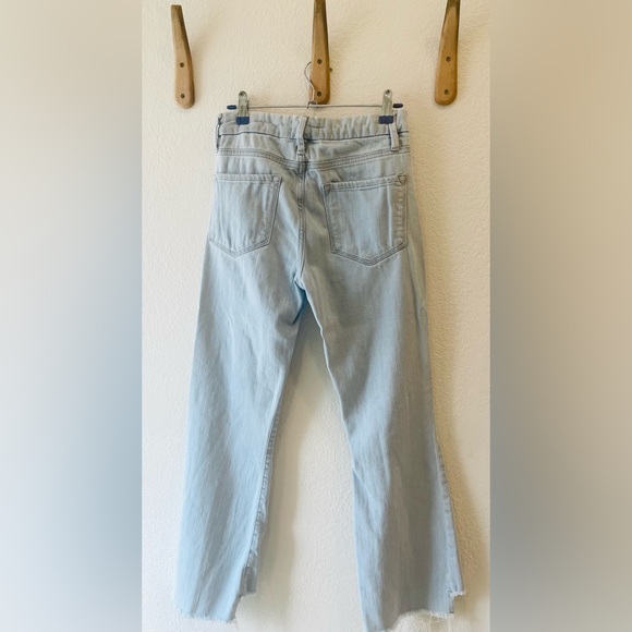 Frame Le Crop Mini Boot Fray in Clarity, Size 26 - Picture 3 of 3